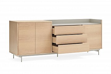 Комод Valley с металической столешницей